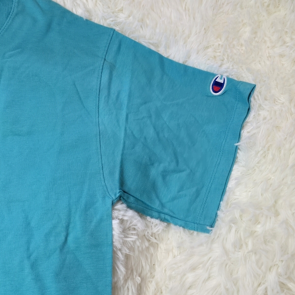 Champion Graphic Crewneck T Shirt Size S Blue New With Tags - Picture 3 of 3